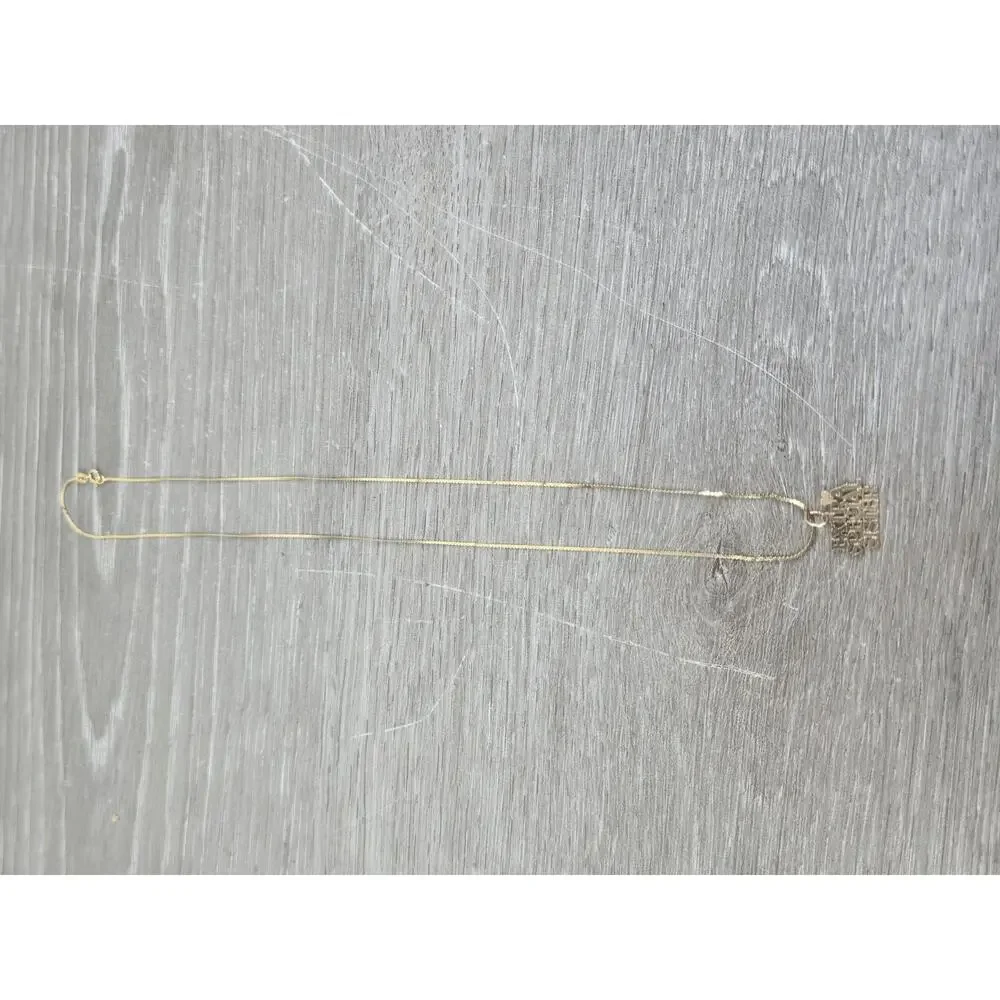 14K Yellow Gold 